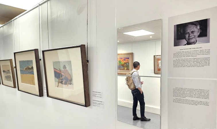 Art exhibition “Couleurs du Viet Nam” in Paris